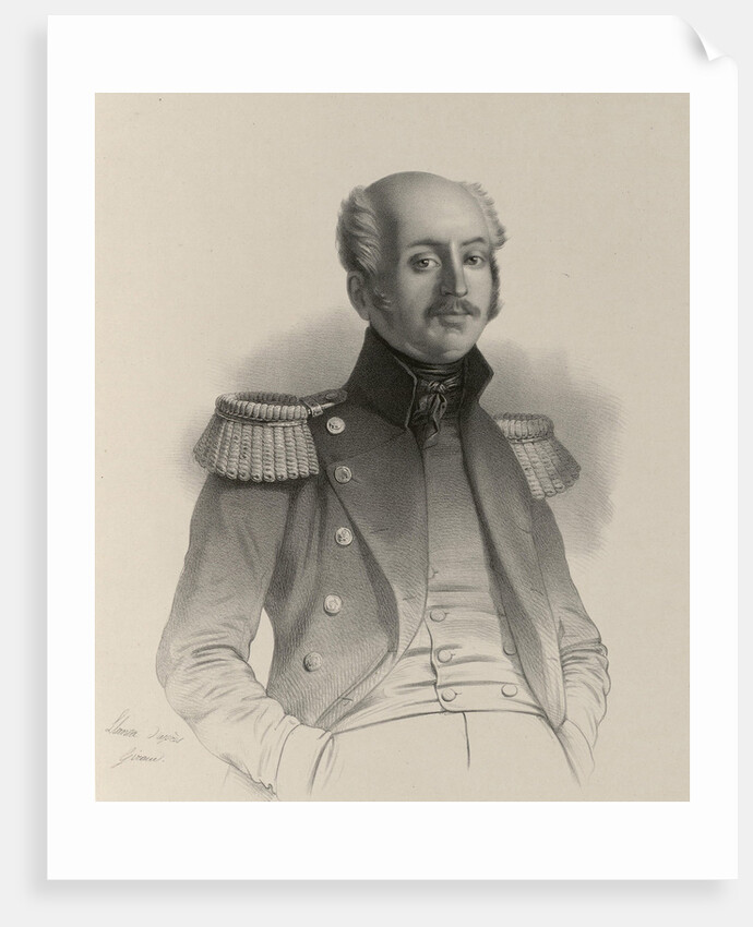Portrait of Admiral Ferdinand Baron von Wrangel, 1830-1840s by Anonymous