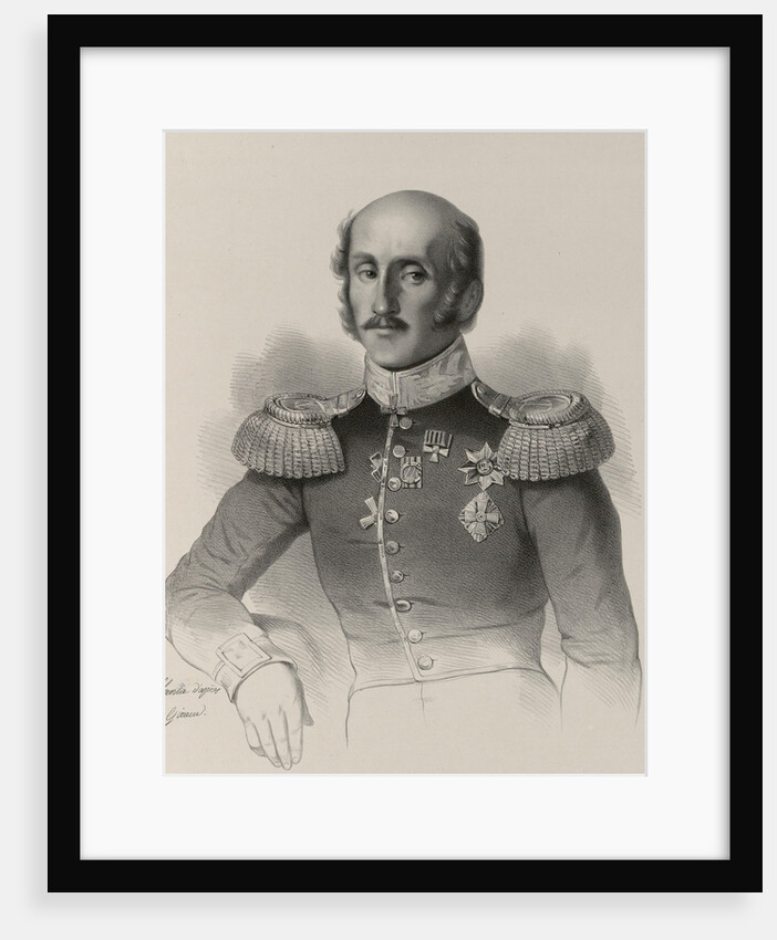 Portrait of Count Fyodor Petrovich Litke, 1830-1840s by Anonymous