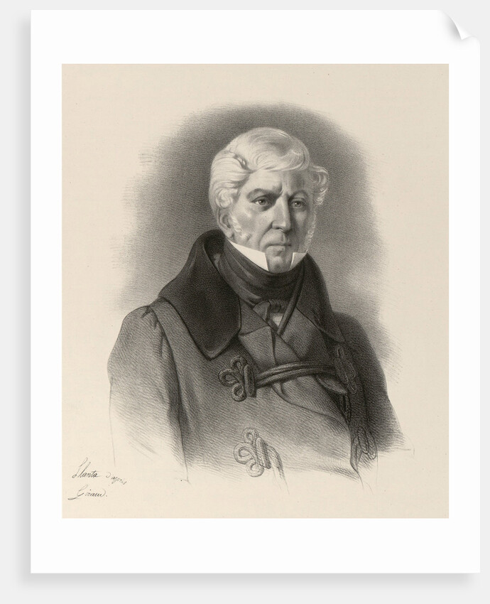 Portrait of General Jozef Chlopicki, 1830-1840s by Anonymous