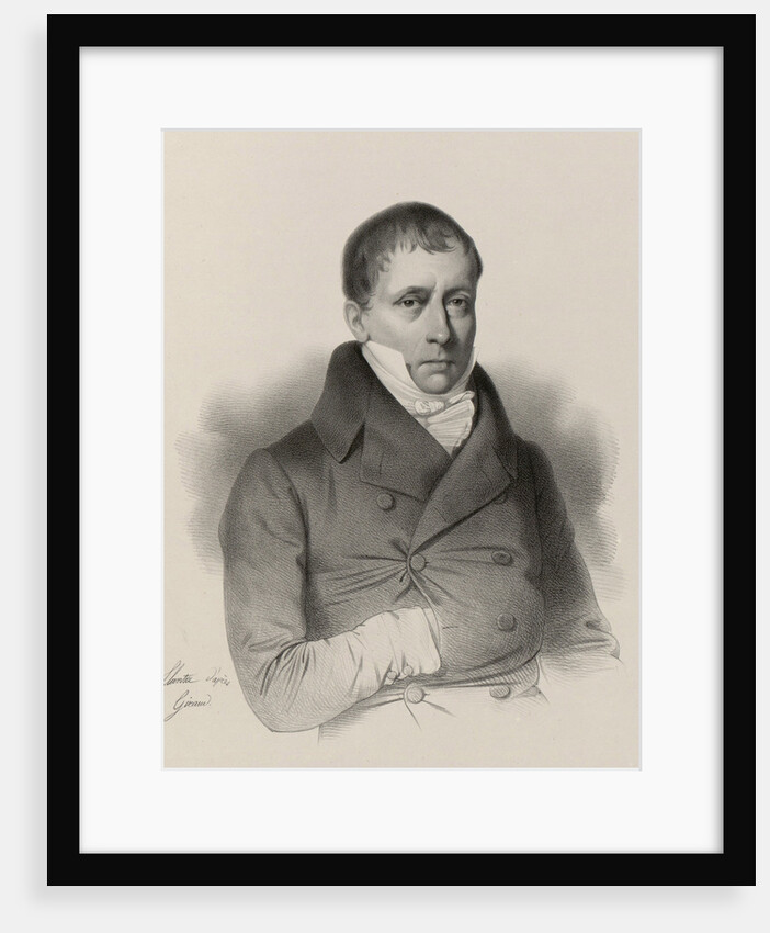 Portrait of Heinrich Christian Schumacher, 1830-1840s by Anonymous