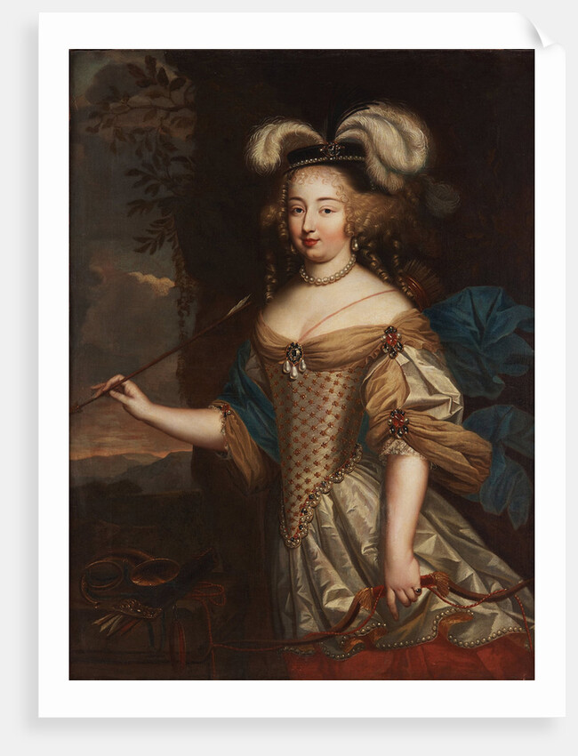 Françoise-Athénaïs de Rochechouart, marquise de Montespan, as Diana by Anonymous