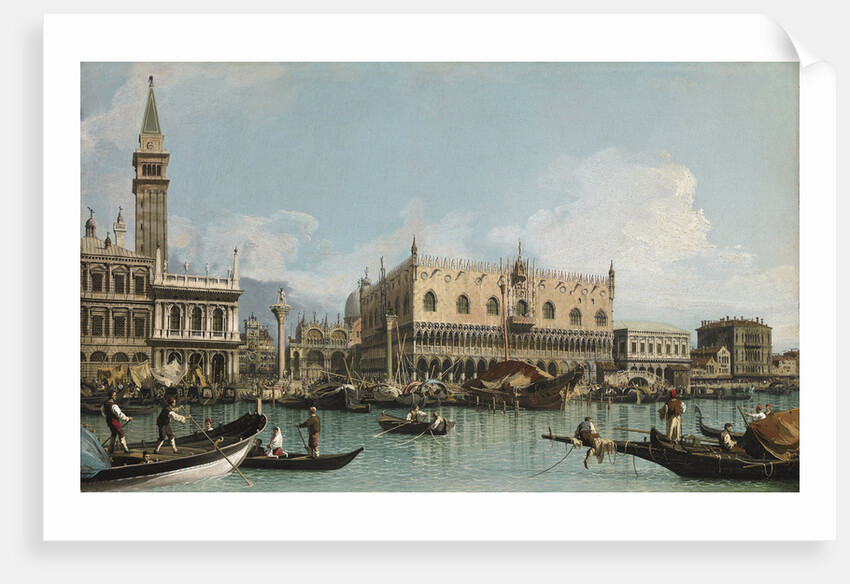 The pier near the Piazza San Marco in Venice, c. 1729 by Anonymous