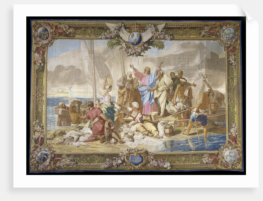 Tapestry: The Miraculous Draught of Fishes (Manufacture Royale des Gobelins), Between 1717 and 1720 by Anonymous