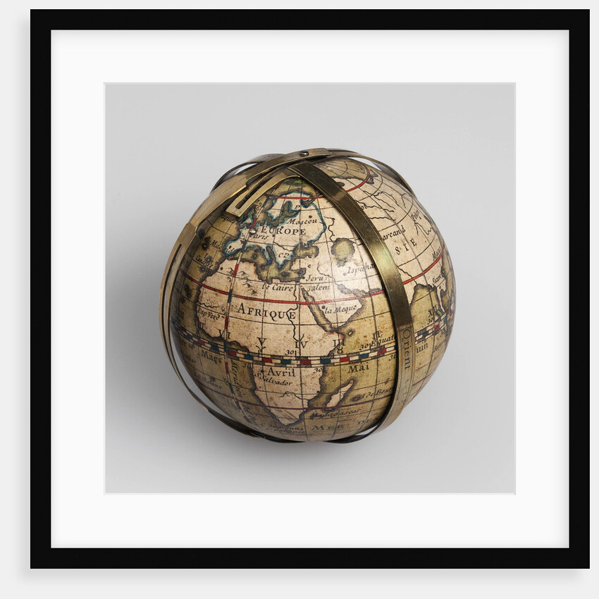 Terrestrial Globe, 1720 by Anonymous