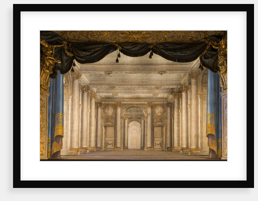 The Temple of Minerva. Set design for the Petit Théâtre de la Reine, Versailles, 1754 by Anonymous