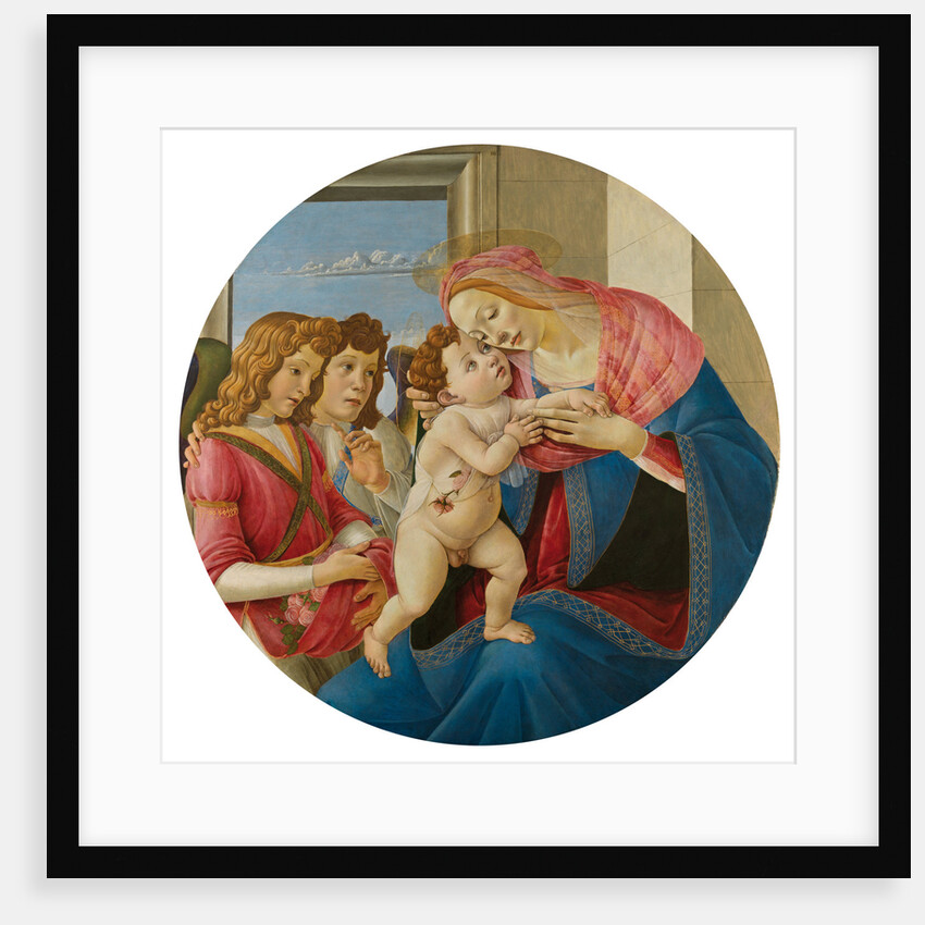 The Virgin and Child with Two Angels, c. 1490 by Anonymous