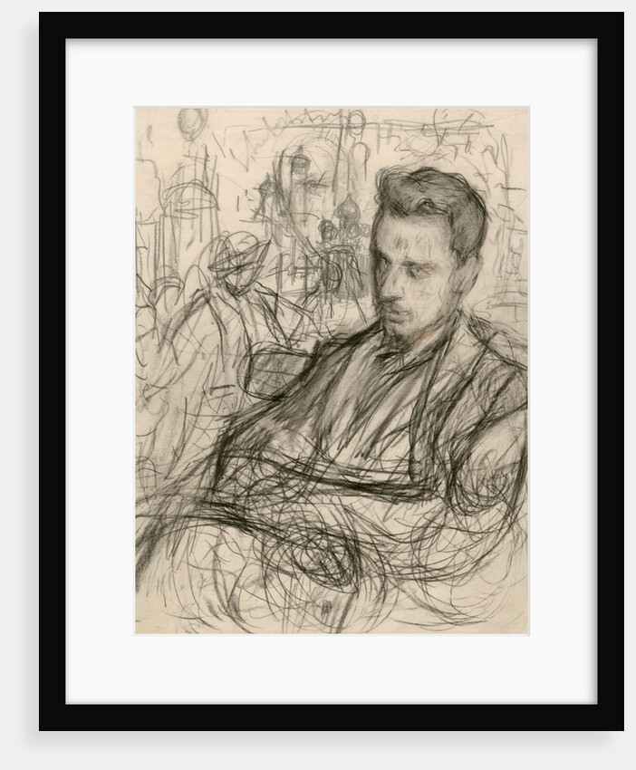 Portrait of the poet Rainer Maria Rilke, ca 1922-1924 by Anonymous