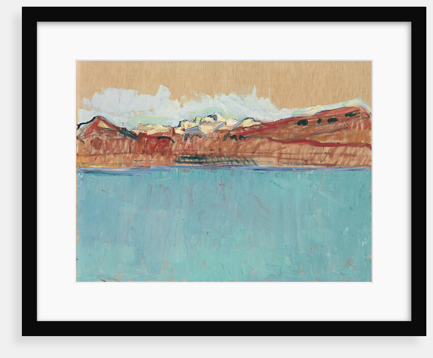 Lake Geneva with Mont Blanc in the Afternoon, 1918 by Anonymous