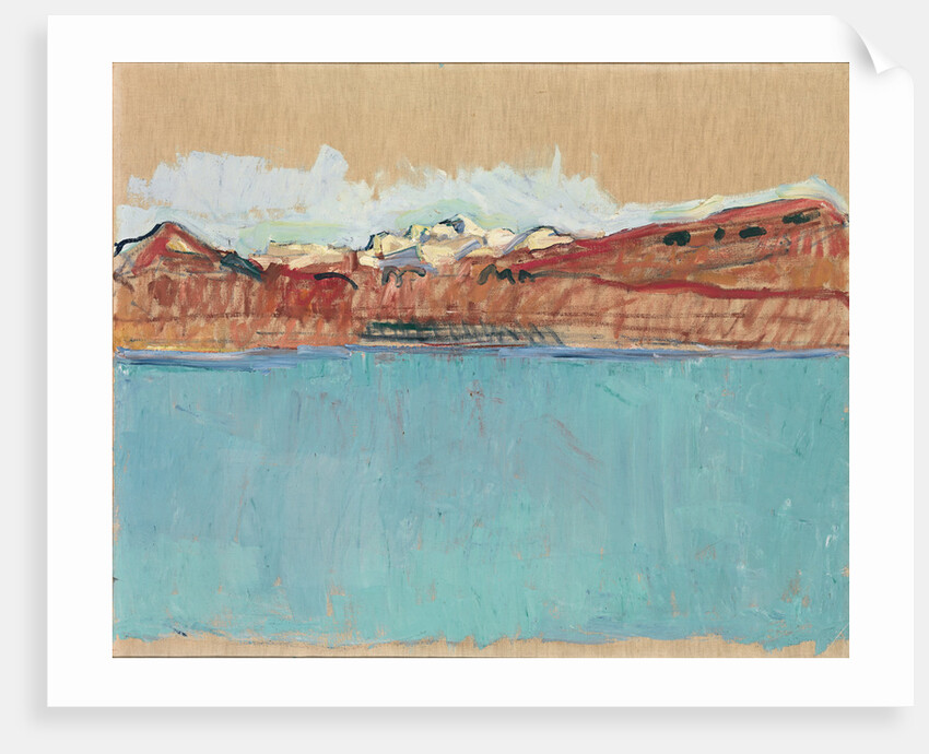 Lake Geneva with Mont Blanc in the Afternoon, 1918 by Anonymous