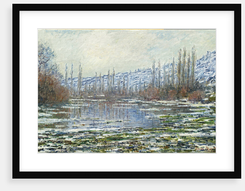The Thaw at Vétheuil, 1880 by Anonymous