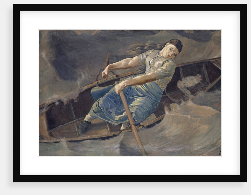 The Courageous Woman, 1886 by Anonymous