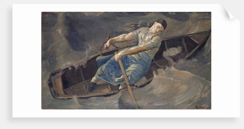 The Courageous Woman, 1886 by Anonymous