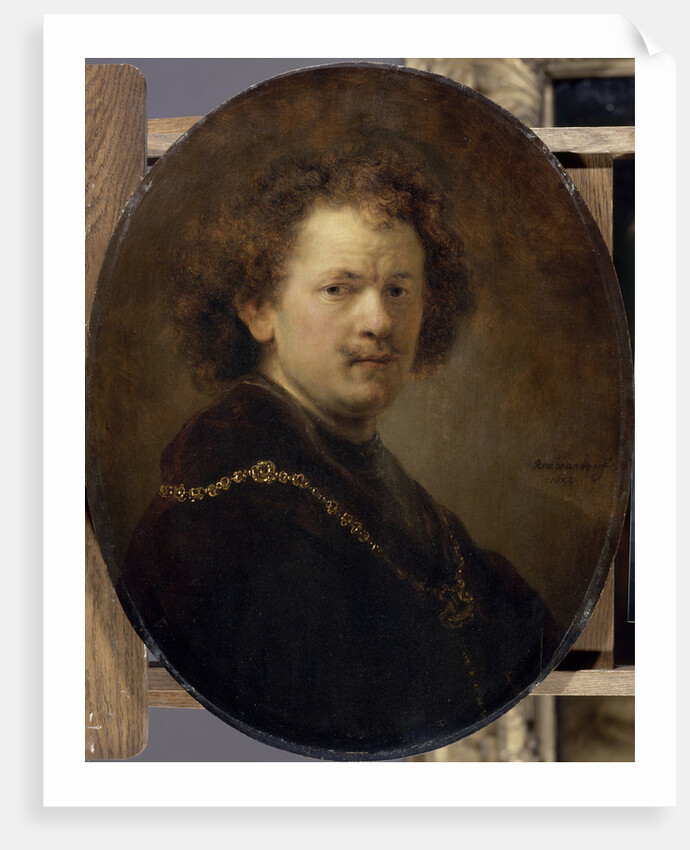 Self-Portrait with Bare Head, 1633 by Anonymous