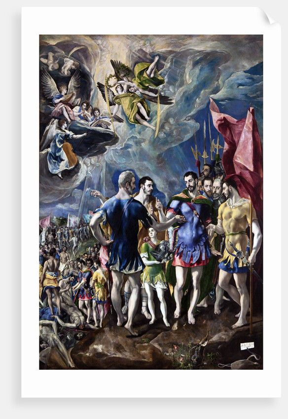 The Martyrdom of Saint Maurice, 1580-1582 by Anonymous