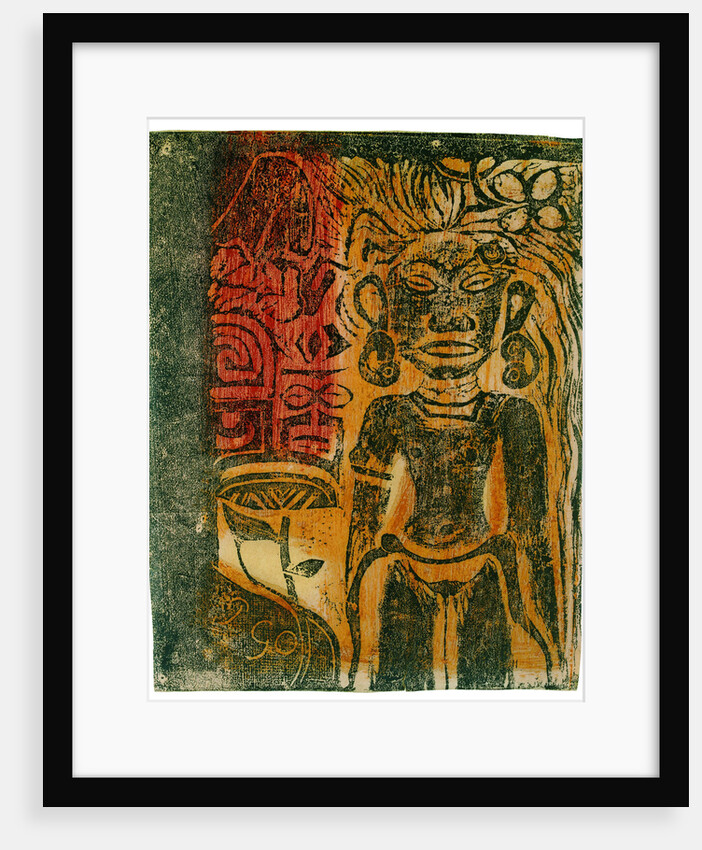Tahitian Idol, 1894-1895 by Anonymous