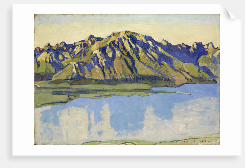Le Grammont in the morning sun, 1917 by Anonymous