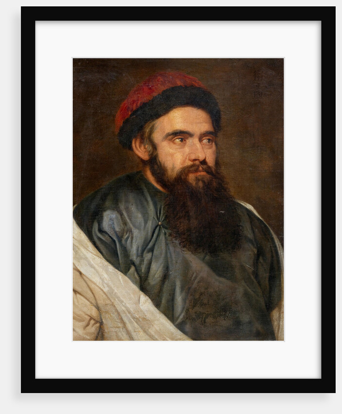 Portrait of Martino Martini, Jesuit missionary and cartographer in China, 1654 by Anonymous
