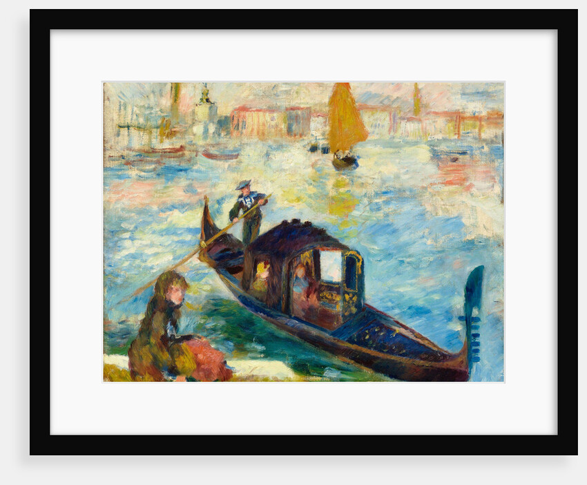The Grand Canal, Venice (Gondola), 1881 by Anonymous
