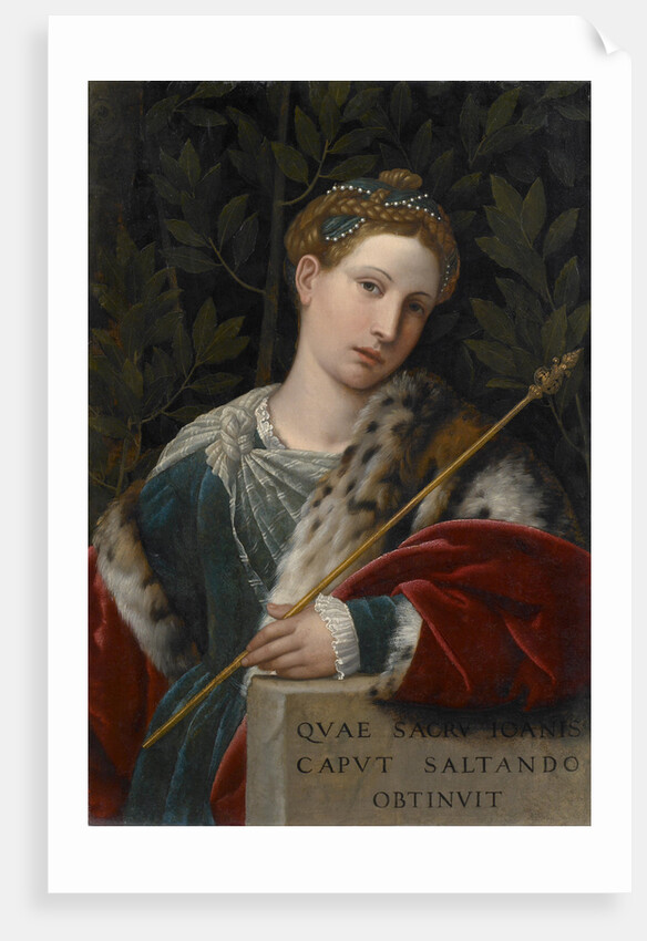 Portrait of a Lady as Salomé, ca 1537 by Anonymous
