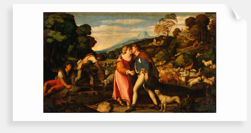 Rachel and Jacob, c. 1525 by Anonymous