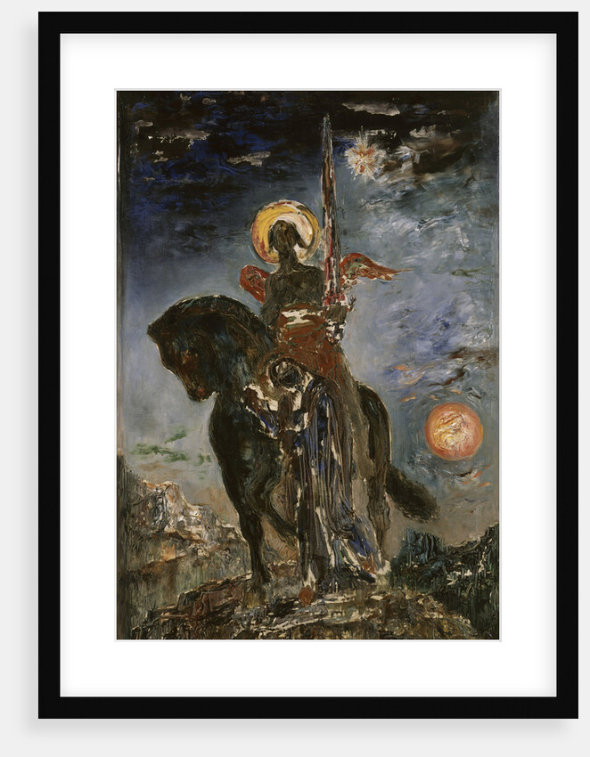 The Parca and the Angel of Death (La Parque et lange de la Mort), c. 1890 by Anonymous