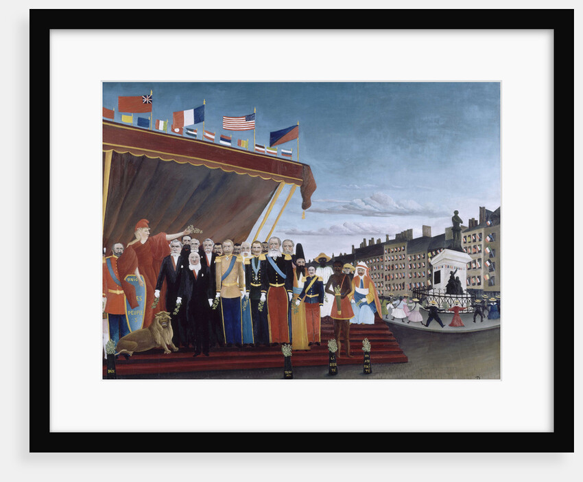 Representatives of Foreign Powers coming to Salute the Republic as a Sign of Peace, 1907 by Anonymous