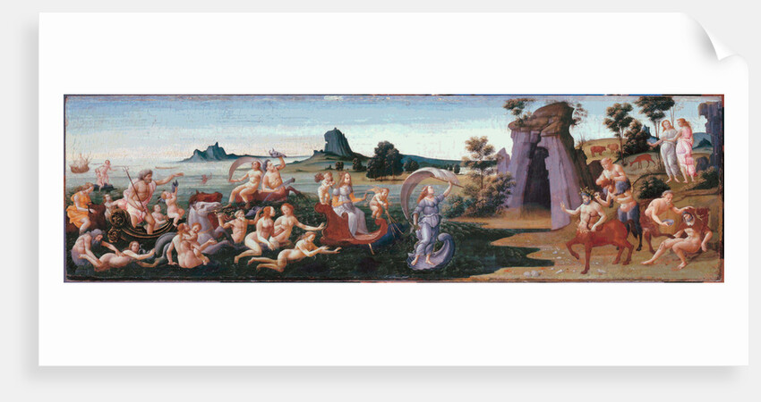 The procession of Thetis, c. 1490-1499 by Anonymous