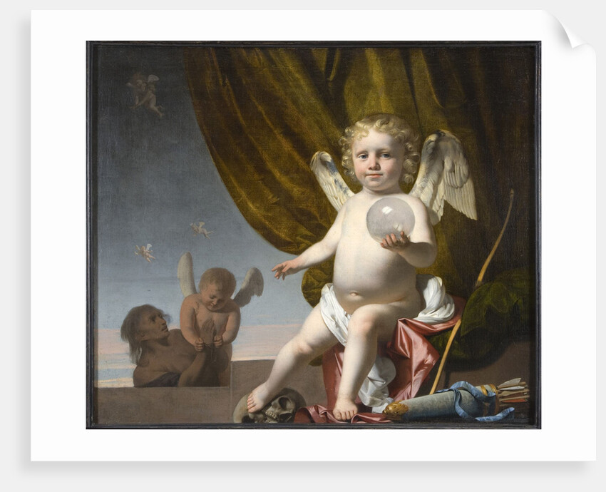 Cupid with a Glass Globe, c. 1657?1658 by Anonymous