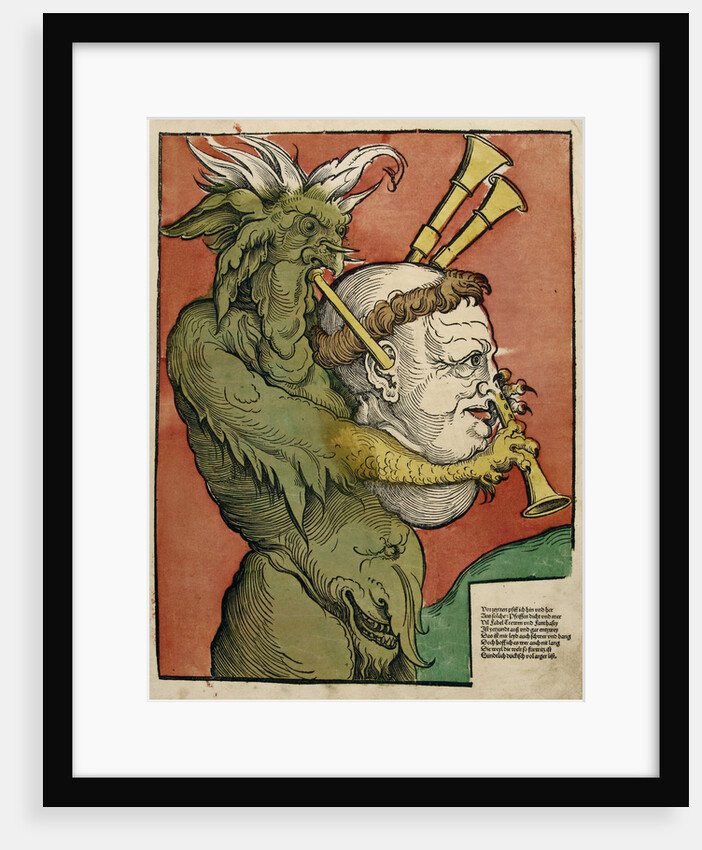 Luther as the Devils Bagpipes, c.1535 by Anonymous