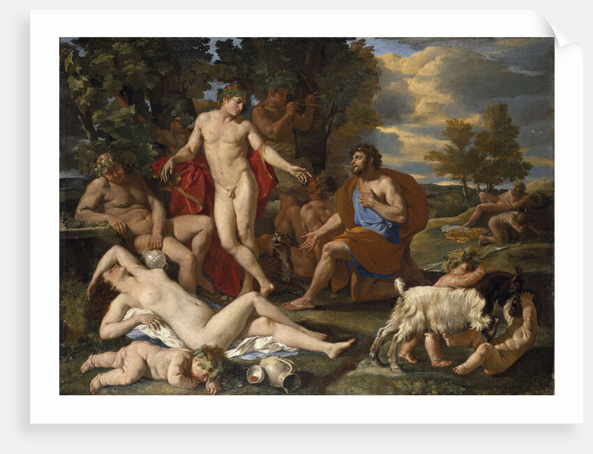 Midas and Bacchus, ca 1624 by Anonymous