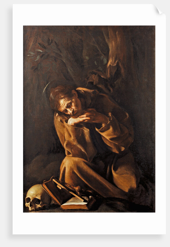 Saint Francis in Meditation, 1606 by Anonymous