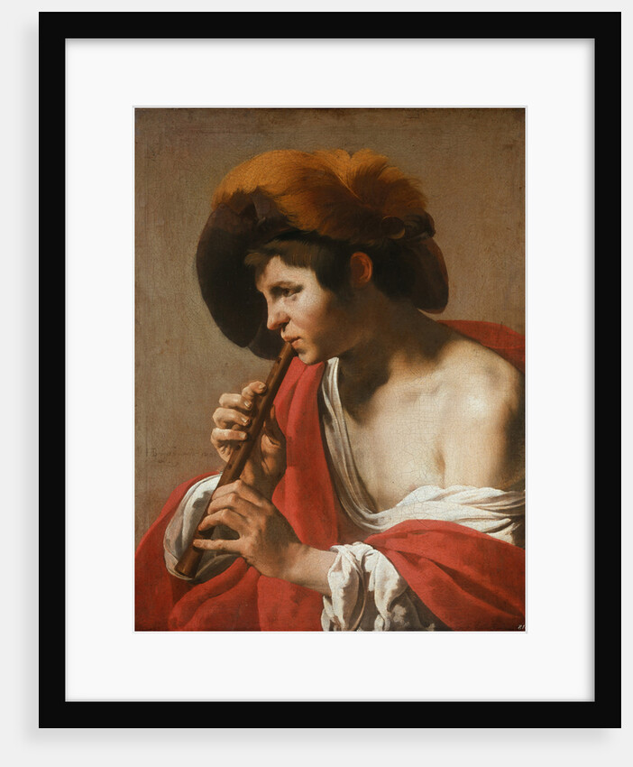 Flute Player, 1621 by Anonymous