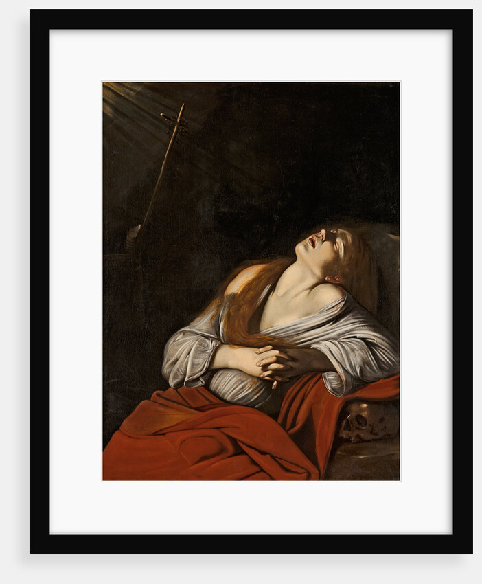 Mary Magdalen in Ecstasy (after Caravaggio), ca 1613 by Anonymous