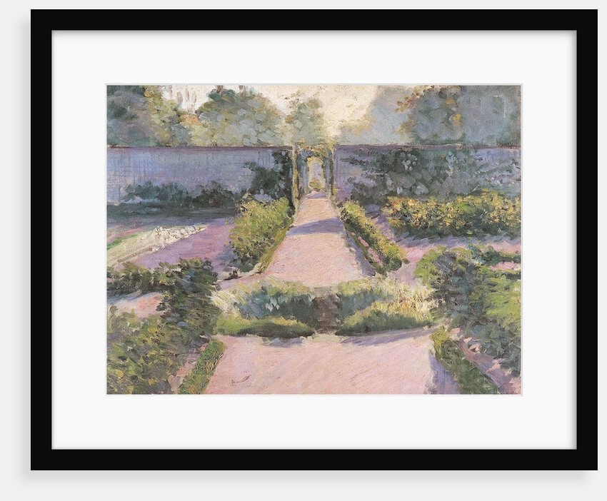 The Kitchen Garden, Yerres, 1877 by Anonymous