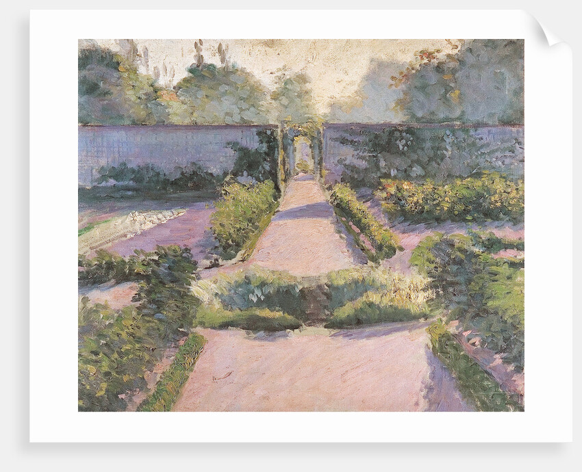 The Kitchen Garden, Yerres, 1877 by Anonymous