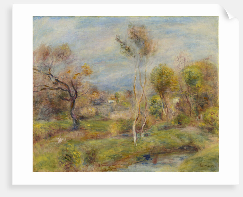 The Pond, Cagnes or Landscape at Cagnes-sur-Mer, 1905-1907 by Anonymous