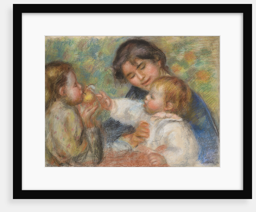 Child with an Apple (Gabrielle, Jean Renoir and a Little Girl), c. 1895 by Anonymous