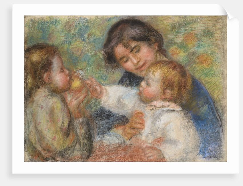 Child with an Apple (Gabrielle, Jean Renoir and a Little Girl), c. 1895 by Anonymous