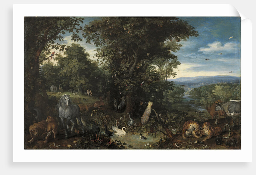 The Garden of Eden, ca 1611 by Anonymous