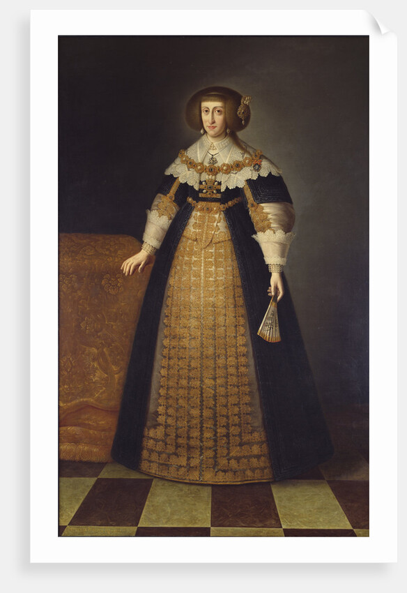 Portrait of Archduchess Cecilia Renata of Austria, Queen of Poland by Anonymous