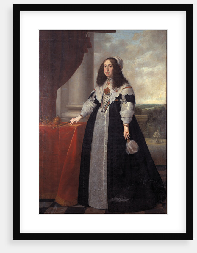 Portrait of Archduchess Cecilia Renata of Austria, Queen of Poland, 1643 by Anonymous