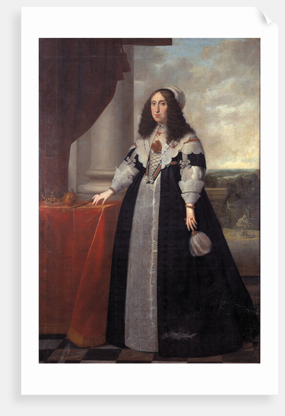 Portrait of Archduchess Cecilia Renata of Austria, Queen of Poland, 1643 by Anonymous