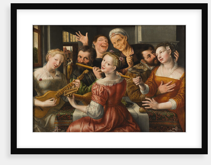 A Merry Company by Anonymous