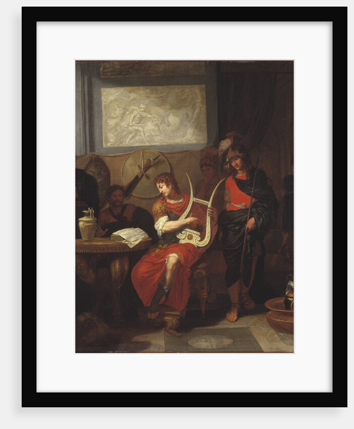 Achilles Playing a Lyre before Patroclus, 1675-1680 by Anonymous