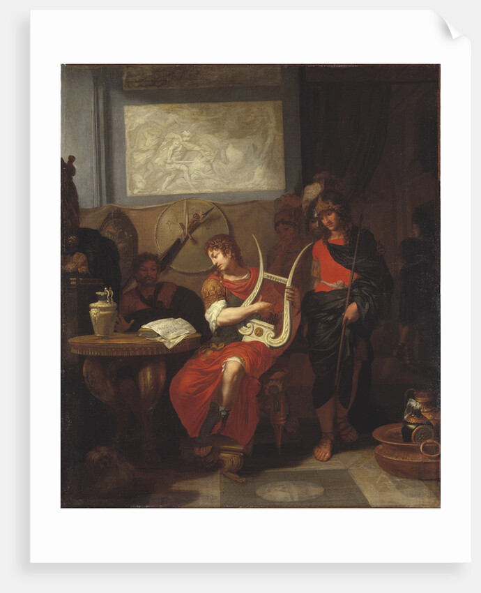Achilles Playing a Lyre before Patroclus, 1675-1680 by Anonymous