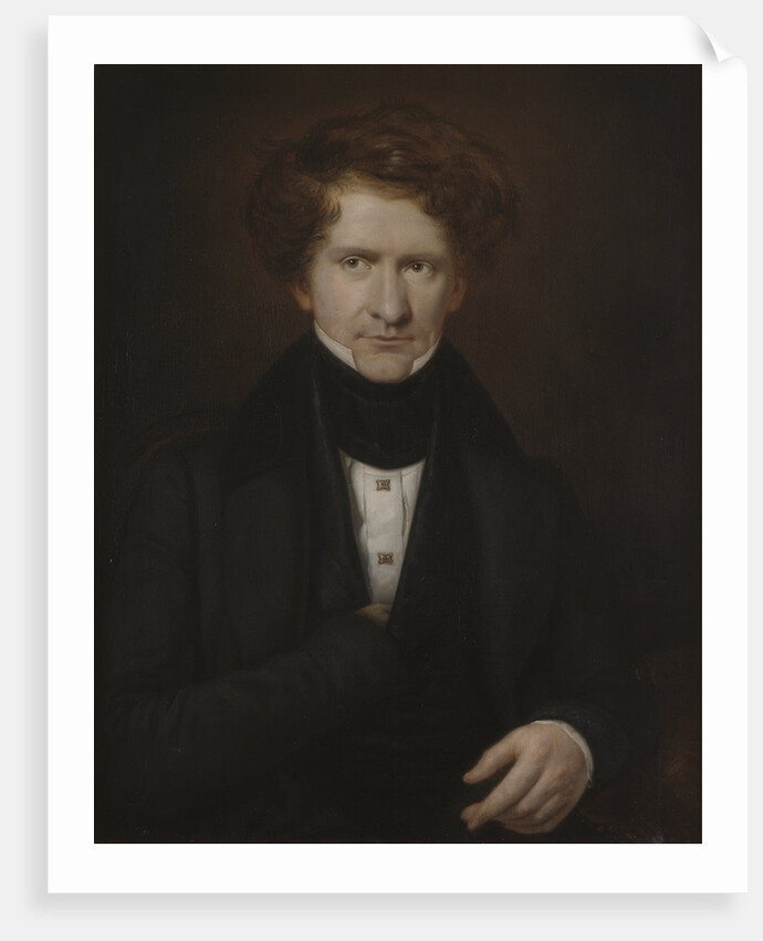 Portrait of the composer Adolf Fredrik Lindblad, 1835 by Anonymous