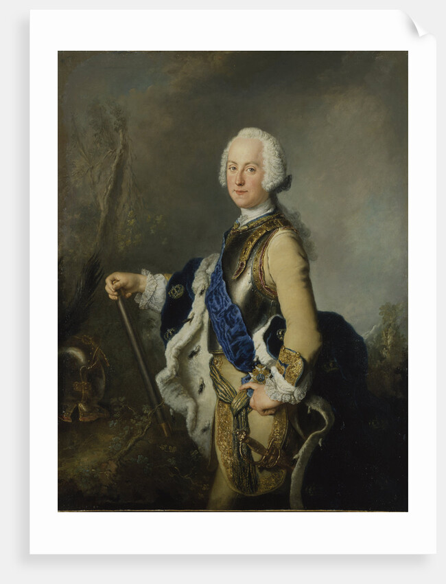 Portrait of Adolph Frederick, King of Sweden, 1743 by Anonymous
