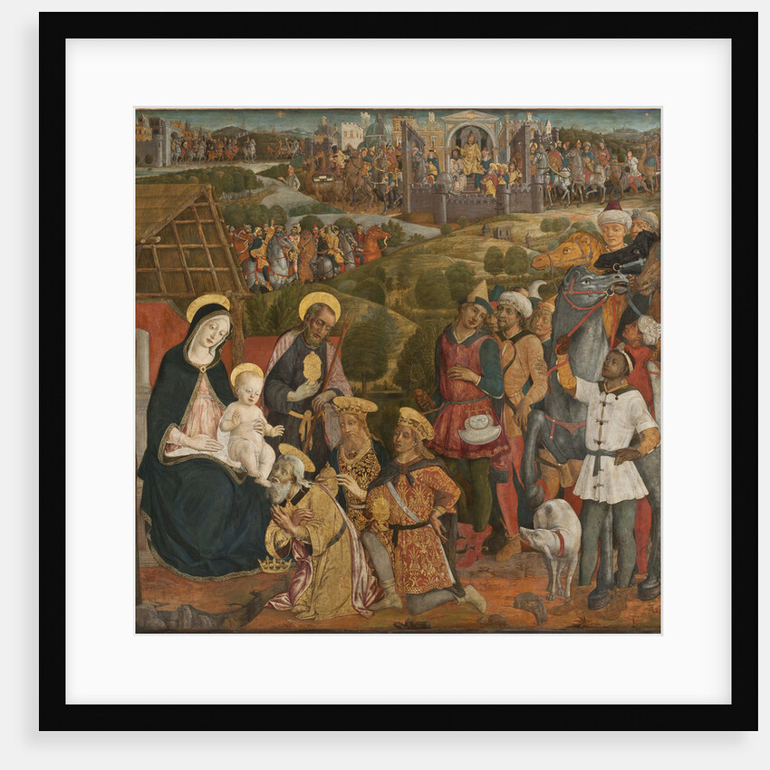 The Adoration of the Magi by Anonymous