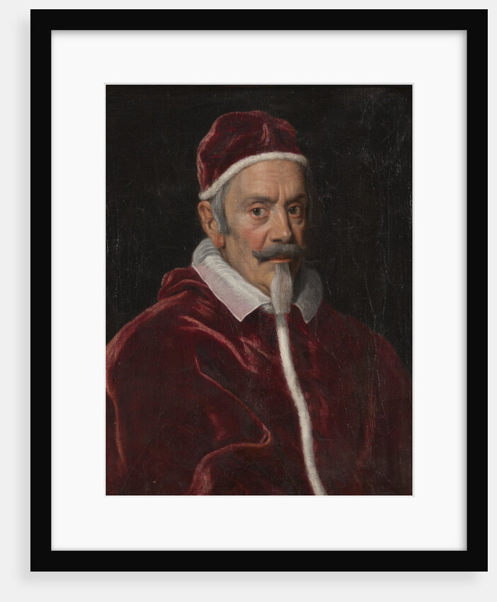 Portrait of the Pope Alexander VII by Anonymous
