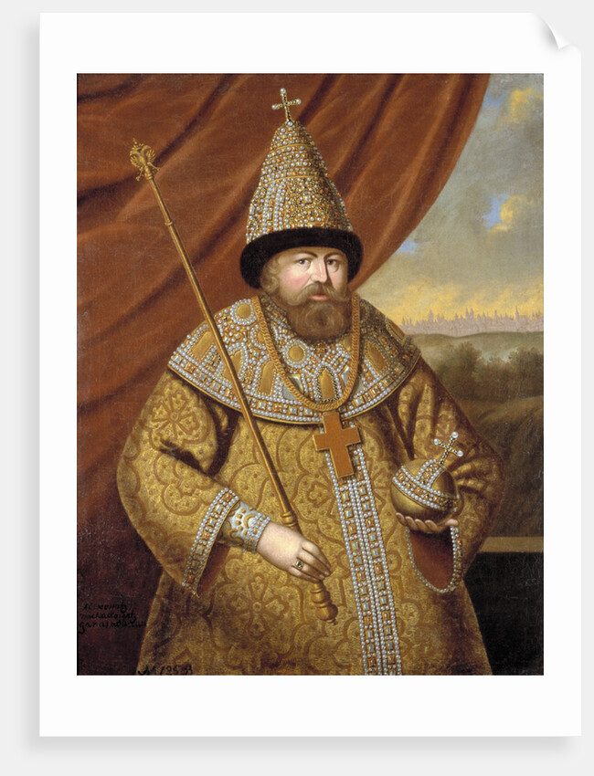 Portrait of the Tsar Alexis I Mikhailovich of Russia, Second Half of the 17th cen by Anonymous